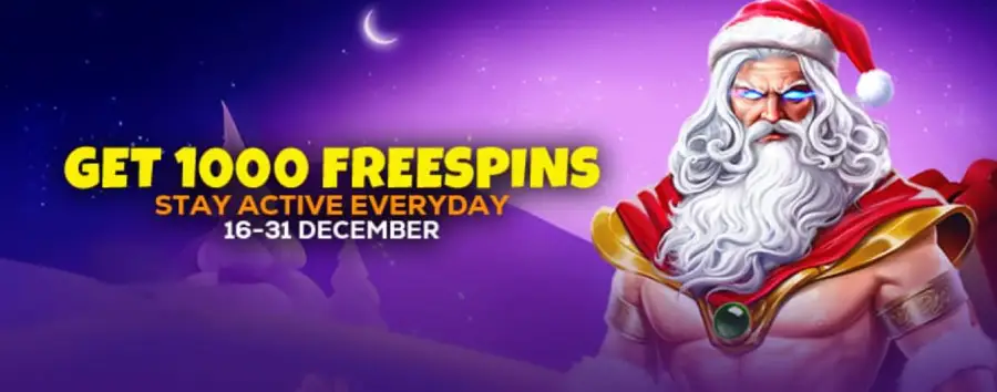 Christmas offer from GoldenBet Casino