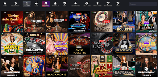 1red live casino
