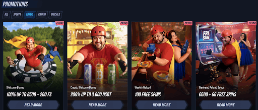 vegas hero promotions