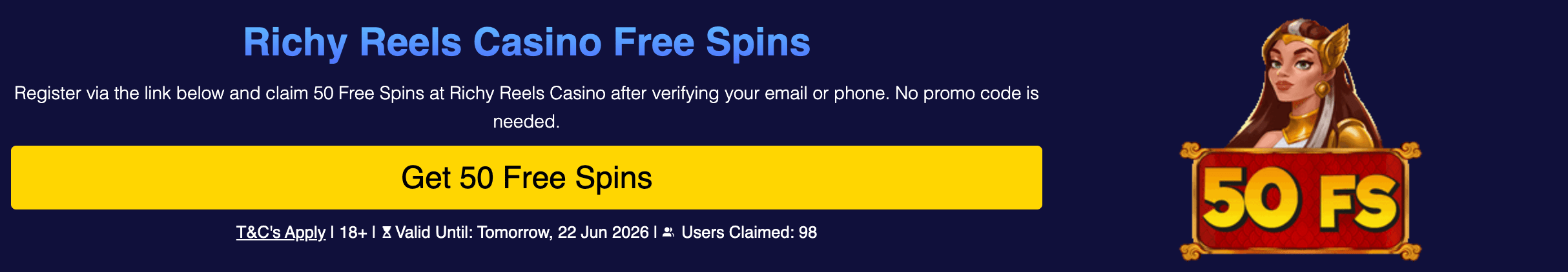 richy reels casino no deposit bonus